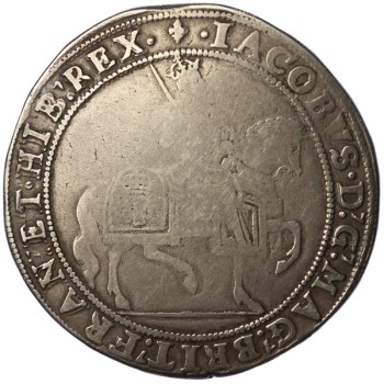 James I Silver Crown