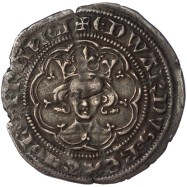Edward III Silver Halfgroat﻿ B