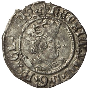 Henry VIII Silver Halfgroat