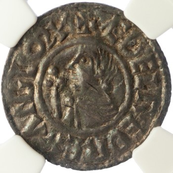 Aethelred II 'CRUX' Silver Penny Southwark