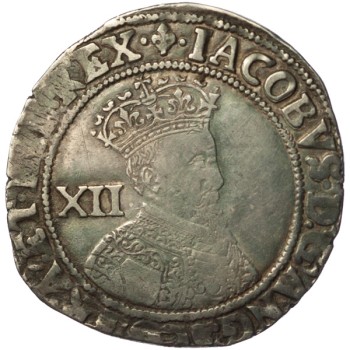 James I Silver Shilling