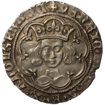 Henry VI Silver Groat Leaf-trefoil B