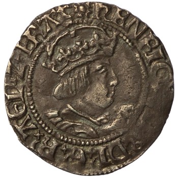 Henry VIII Silver Halfgroat