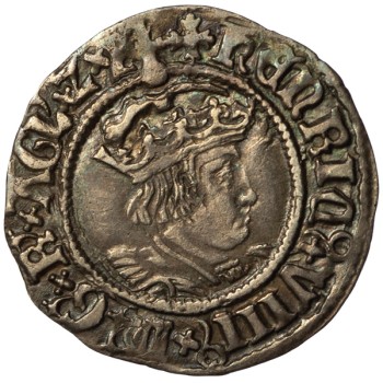 Henry VIII Silver Halfgroat