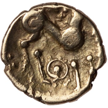 Iceni 'Snettisham Wreath' Gold Quarter Stater