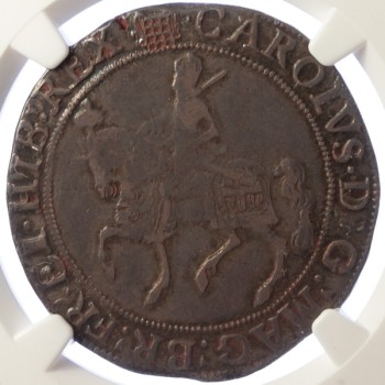 Charles I Silver Halfcrown