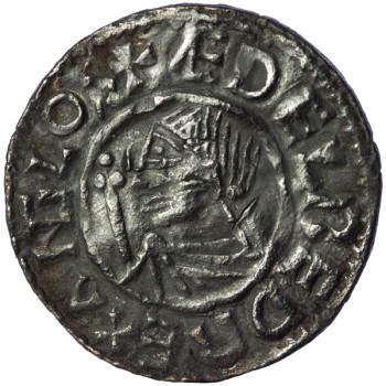 Aethelred II 'Small CRUX' Silver Penny - London