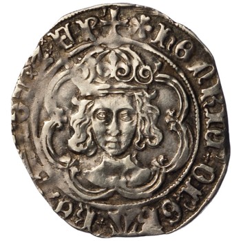 Henry VII Silver Groat - IIIc - LONDOL error