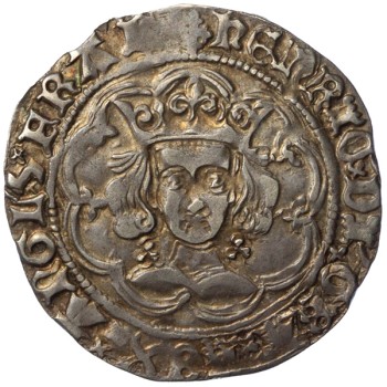 Henry VI Silver Groat Trefoil A