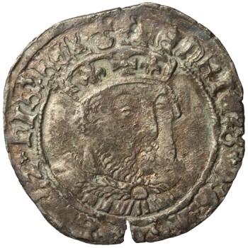 Henry VIII Silver Groat - Annulet On Inner Circle