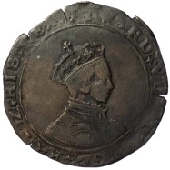 Edward VI Silver Shilling -...