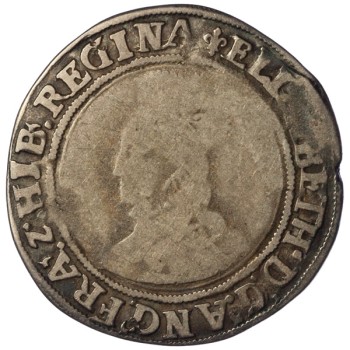 Elizabeth I Silver Shilling First Issue