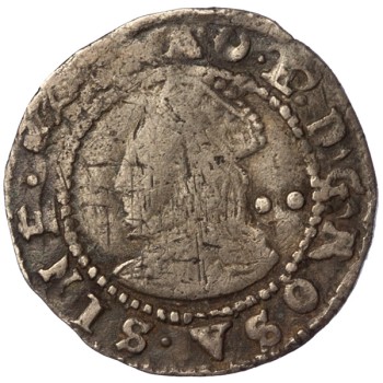 Elizabeth I Silver Halfgroat