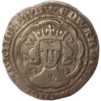 Edward III Silver Groat Pre-treaty F