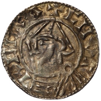 Cnut 'Pointed Helmet' Silver Penny Rochester