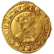 James I Gold Halfcrown