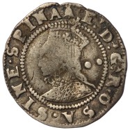 Elizabeth I Silver Halfgroat