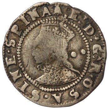 Elizabeth I Silver Halfgroat