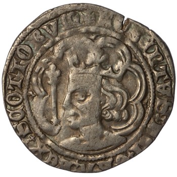 Robert II Silver Groat - Scottish