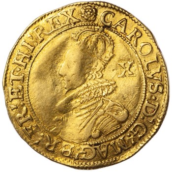 Charles I Gold Double Crown