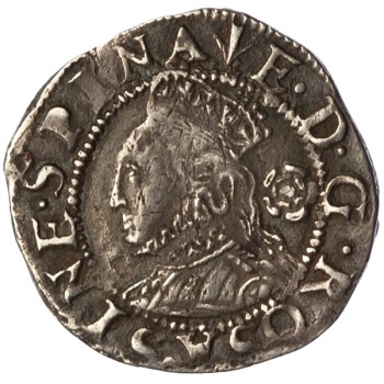 Elizabeth I Silver Threehalfpence 156Z