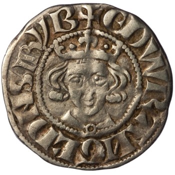 Edward I Silver Penny 1d - Annulet on breast