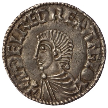 Aethelred II 'Longcross' Silver Penny Bath