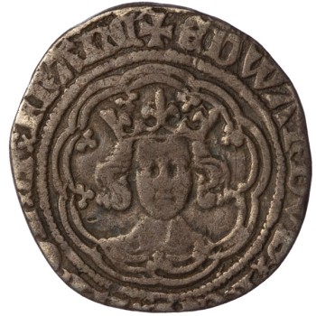 Richard II Silver Halfgroat - Edward III Mule