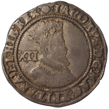 James I Silver Shilling