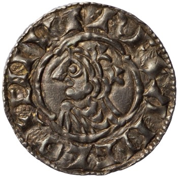 Cnut 'Quatrefoil' Silver Penny Colchester