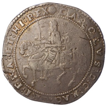 Charles I Silver Crown Exeter