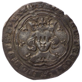 Edward III Silver Groat - Treaty K