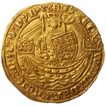 Edward III Gold Half Noble - Treaty B1