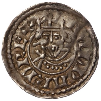 Edward The Confessor 'Facing Bust' Silver Penny Norwich