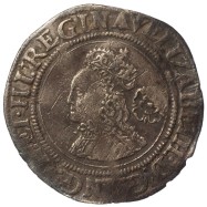 Elizabeth I Silver Sixpence...