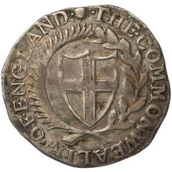 Commonwealth Silver Shilling 1653