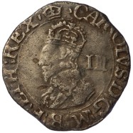 Charles I Silver Halfgroat