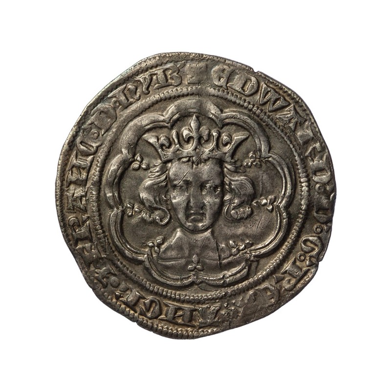 Edward III Silver Groat Pre-treaty C D1764