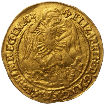 Elizabeth I Gold Angel