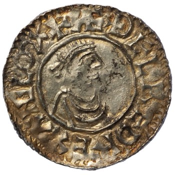 Aethelred II 'First Hand' Silver Penny Lincoln