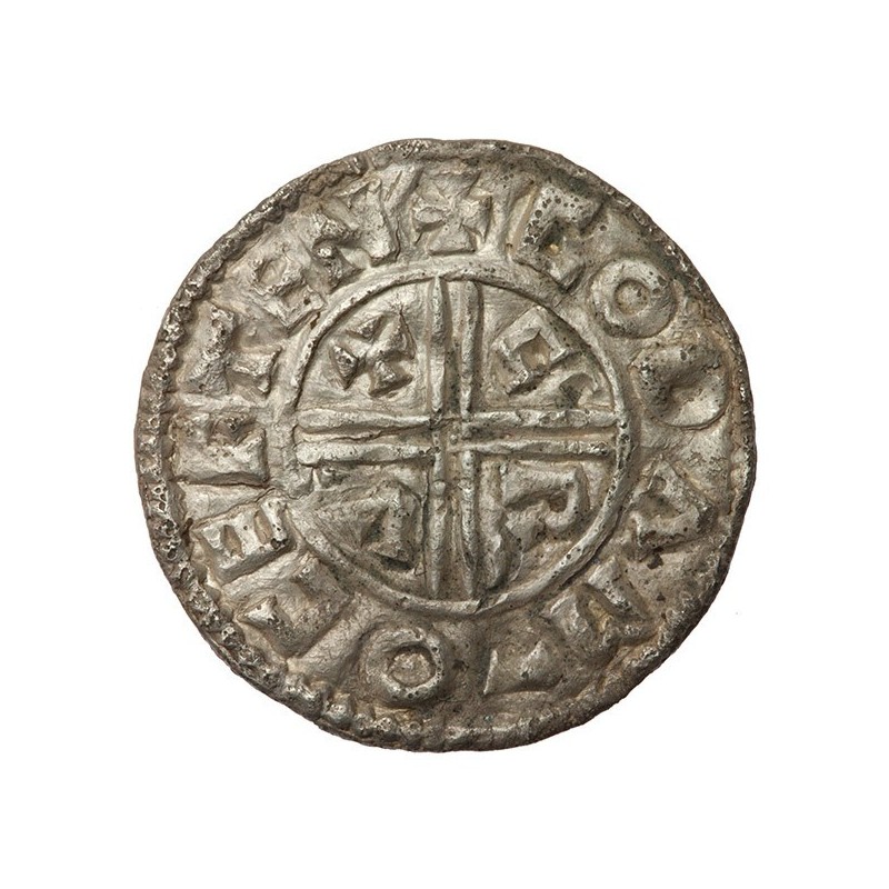 Aethelred II 'CRUX' Silver Penny﻿ B0147