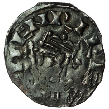 Henry I 'Profile/Cross Fleury' Silver Penny Wallingford